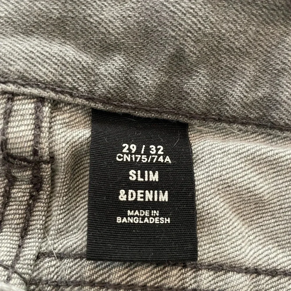 H&M Gray Slim Denim Men’s Jeans Size‎ 29/32